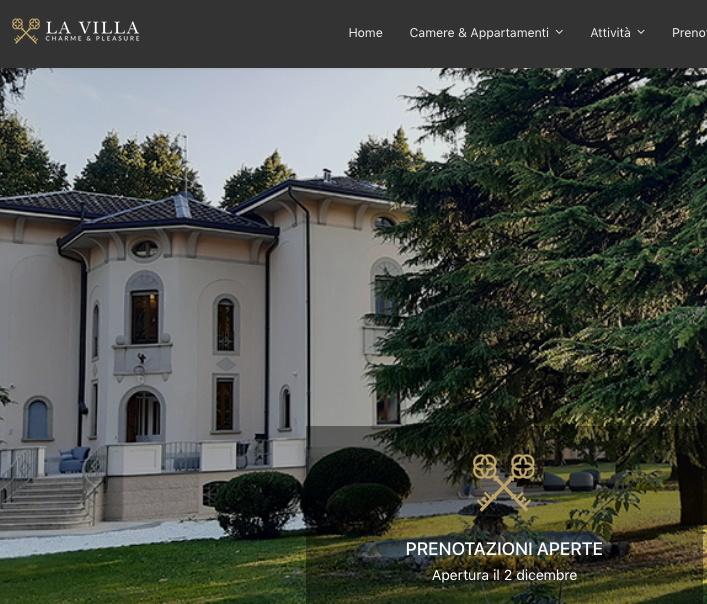 La Villa Website & Logo