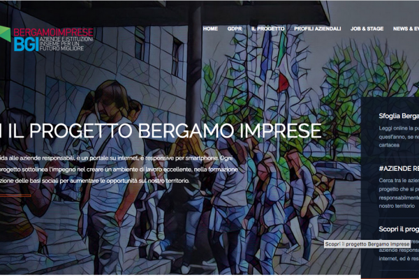 Bergamo Imprese Website