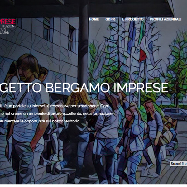 Bergamo Imprese Website